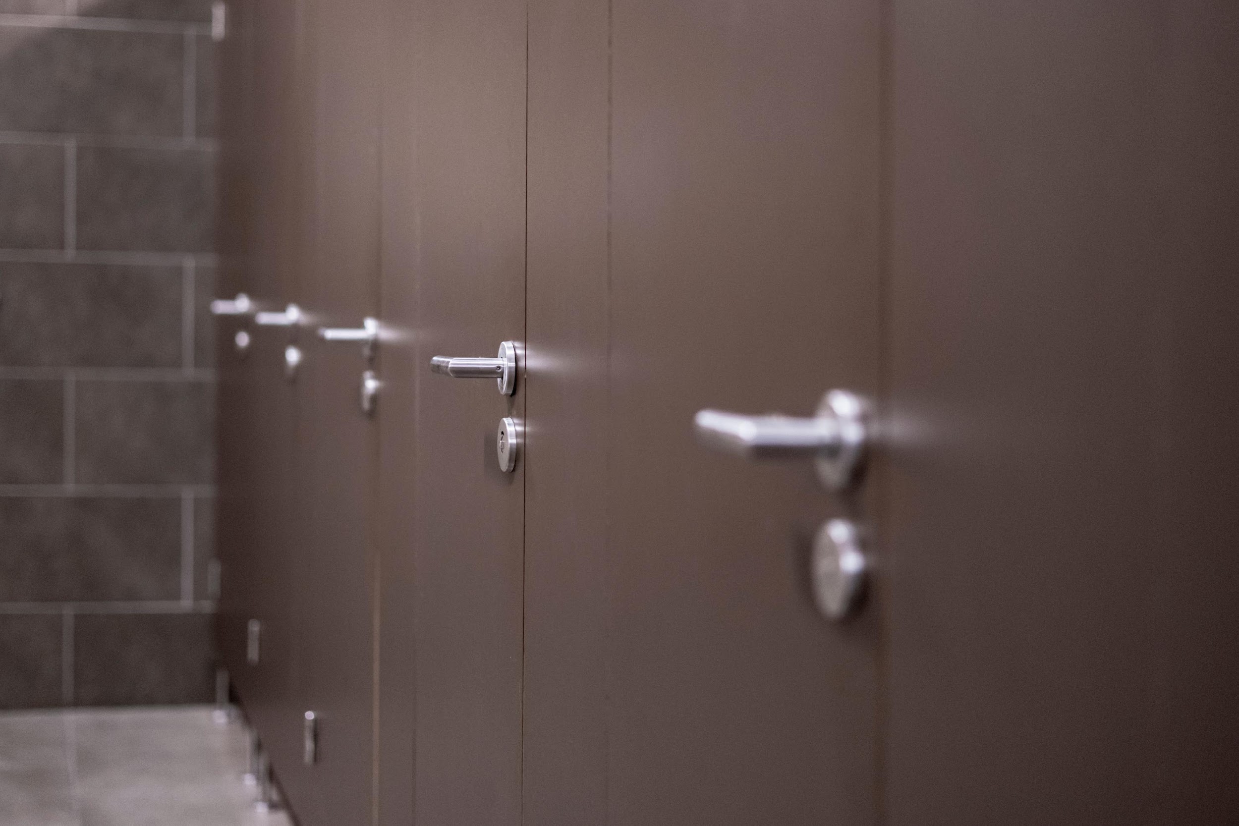 cabinas sanitarias en vestuarios